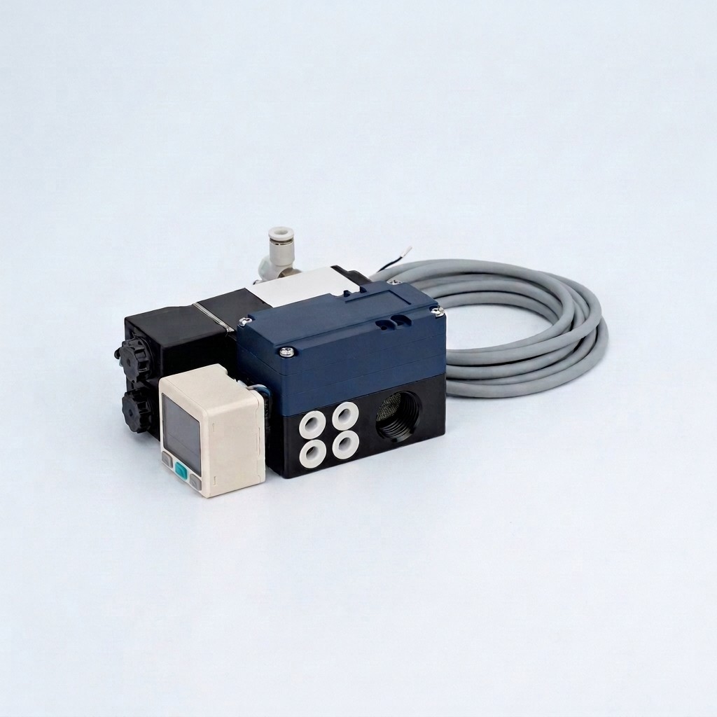 Large-Flow Integrated Vacuum Generator