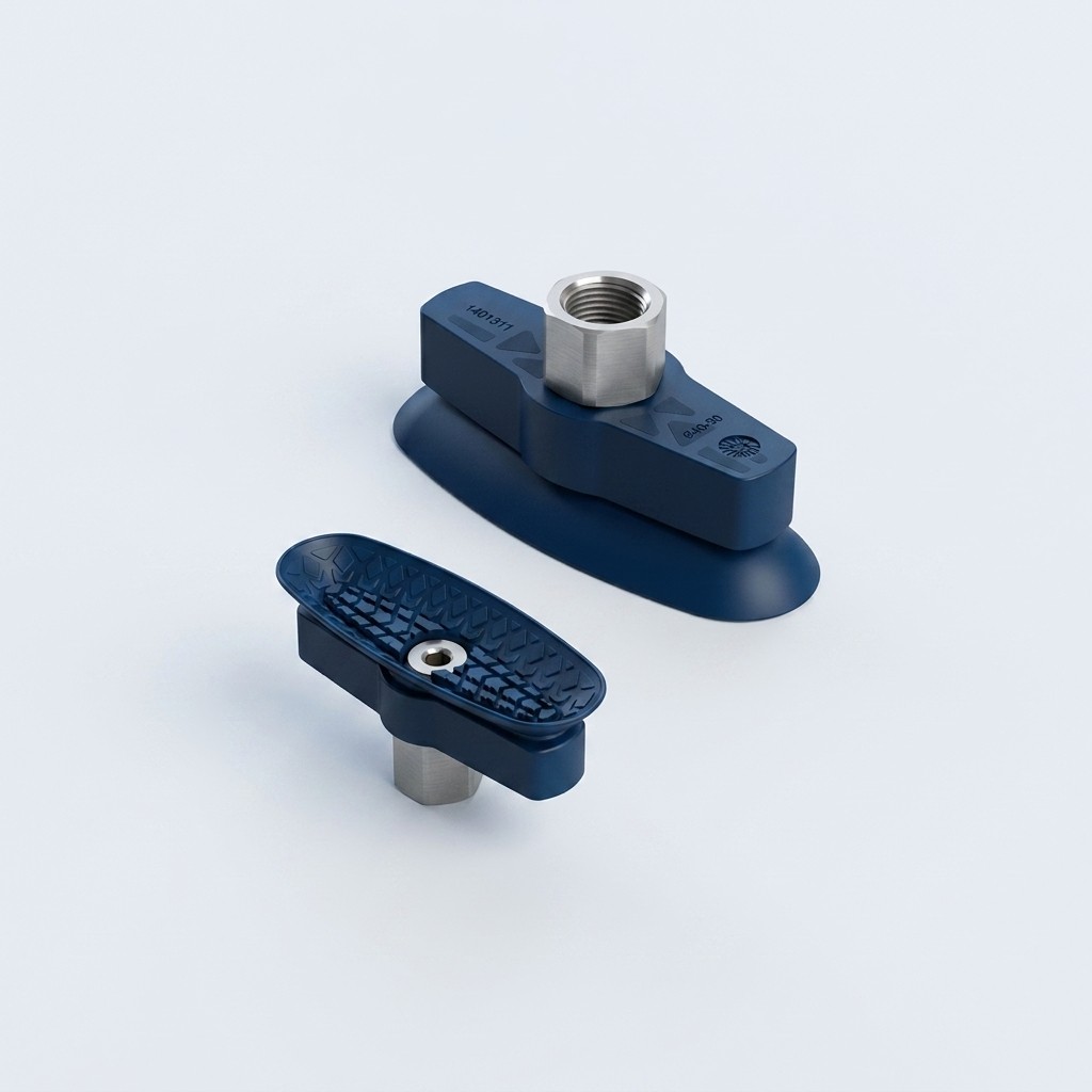 Oval Flat Cup for Narrow Workpieces